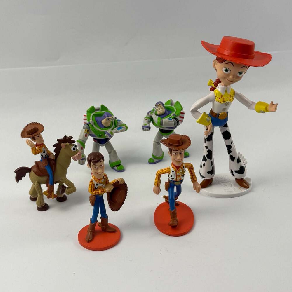 Disney Pixar Toy Story 3 Jessie, Woody, and Buzz Lightyear Lot
